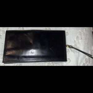 HOBO Donner Continental Wallet in Black